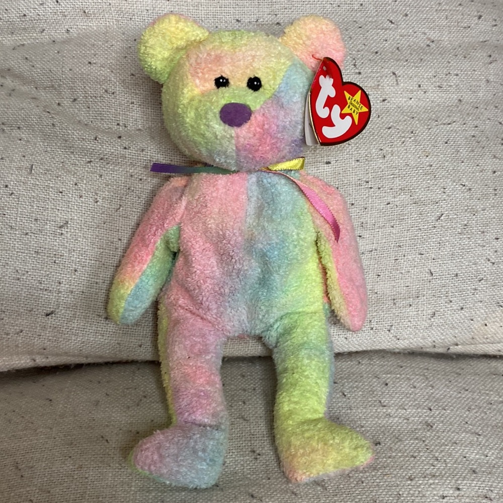 TY VINTAGE Groovy Bear 1999